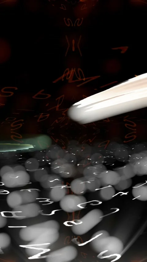 Futuristic Digital Technology Screen Loop Stock Footage 310333169