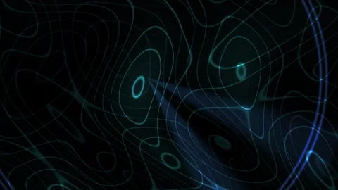 Futuristic Digital Topographic Mapping Interface Background. Stock Footage 334522018