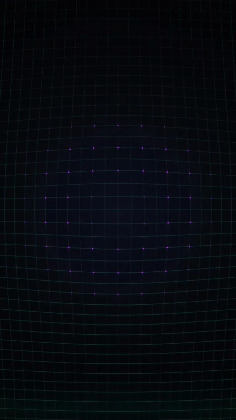 Futuristic digital wireframe graph grid overlay abstract tech network backg.. Stock Footage 345497636