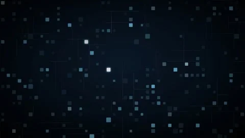 Futuristic digital wireframe grid Stock Footage 339317217