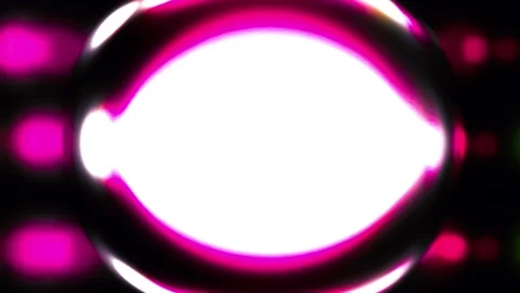 Futuristic distorted orb on black background  Stock Footage 325636682