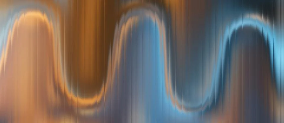 Futuristic distortion texture with vertical blur lines and vibrant luminous.. イラスト素材