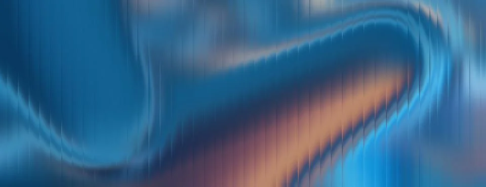 Futuristic distortion texture with vertical blur lines and vibrant neon glow Illustration