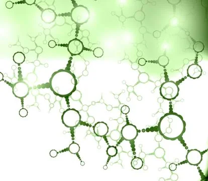 Futuristic dna Stock Illustration