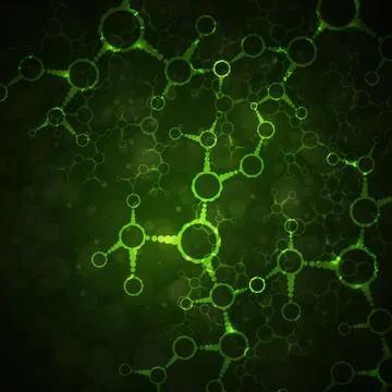 Futuristic dna 스톡 일러스트