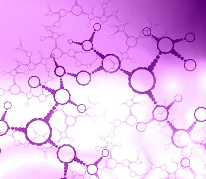 Futuristic dna Stock Illustration