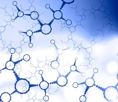 Futuristic dna Stock Illustration