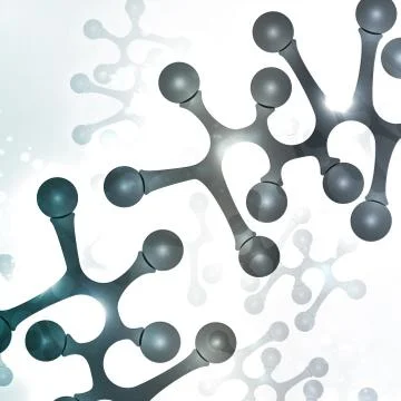 Futuristic dna Stock Illustration