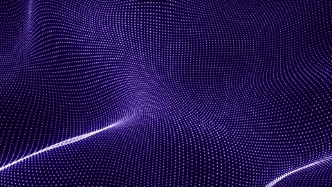 Futuristic Dot Background Stock Footage 280558991