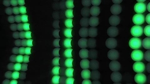 Futuristic dots pattern on dark background Stock Footage 271595867