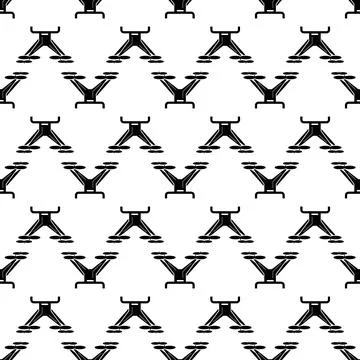 Futuristic drone pattern seamless vector イラスト素材