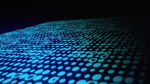Futuristic Dynamic Shape Technology Background Animation Stock Footage 331572698