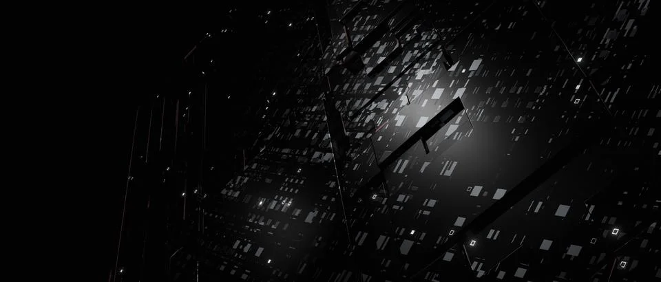 Futuristic electronics pattern surface. Abstract IC circuit sci-fi hi-tech eq イラスト素材