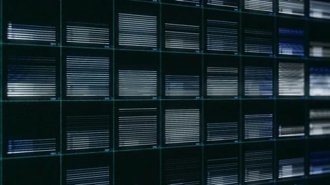 Futuristic elements, battery charging process visualization. Animation. Colorful Stock Footage 144356339