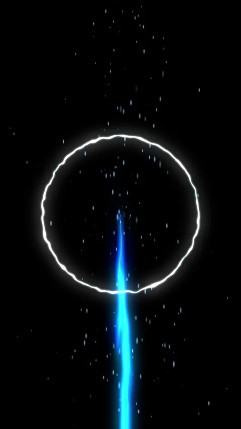 Futuristic Energy Ring and Plasma Stream Animation Vídeos de archivo 336494254