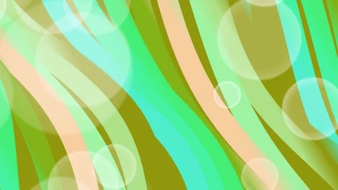 Futuristic Energy Waves and Floating Bubbles on Dark Stock Footage 332126565