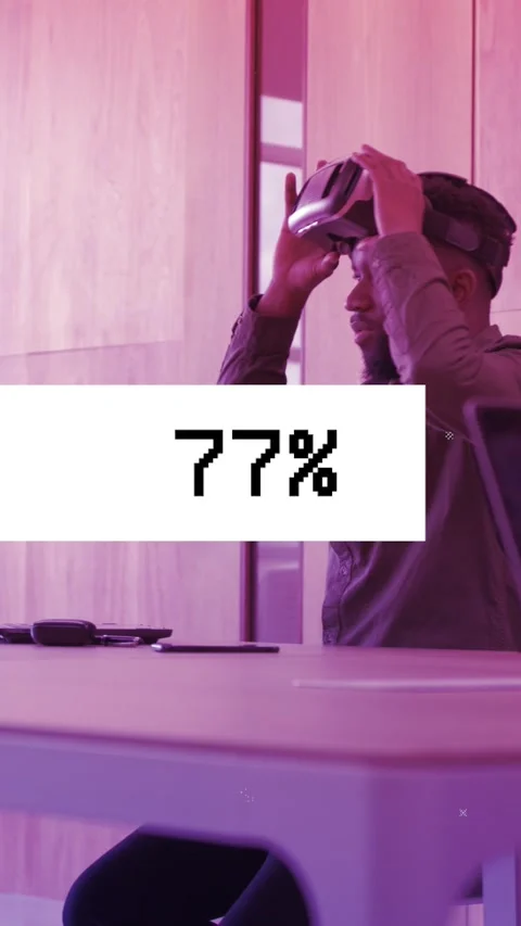 Futuristic Female using Virtual Reality Technology for Escapisme Stock Footage 204793562