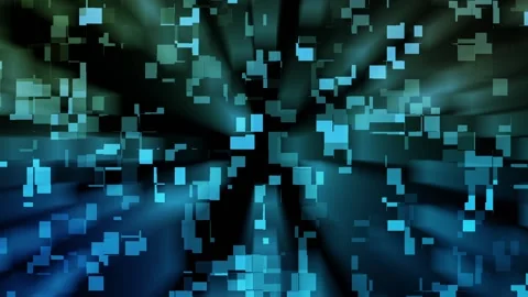 Futuristic flight monitors in cyberspace. Stock Footage 113685327