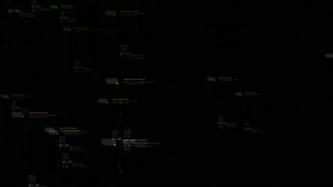 Futuristic Floating Digital data - Numbers Telemetry Stock Footage 170212152