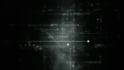 Futuristic Floating Digital data - Numbers Telemetry Vídeos de archivo 195947557