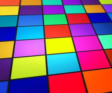 Futuristic floor background Ilustração Stock