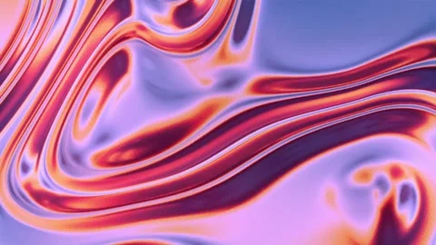Futuristic flowing liquid motion background in vibrant neon colors Stockbeeldmateriaal 340024638