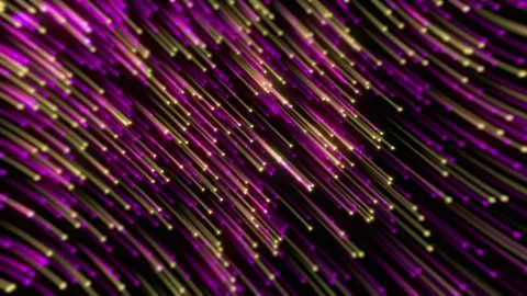 Futuristic flowing liquid motion background with vibrant neon waves 스톡 동영상 340025205