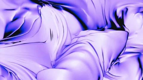 Futuristic flowing liquid in motion. Dynamic abstract fluid waves with vibrant Stock Footage 340024336