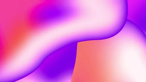 Futuristic flowing liquid motion graphics in vibrant neon colors Video stock 340024950