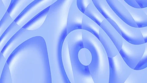 Futuristic flowing liquid waves in motion. Abstract dynamic blue fluid Stock Footage 340025282