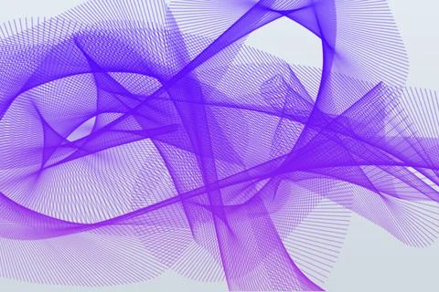 Futuristic flowing rainbow wave abstract background with glowing hologram Illustrazione stock