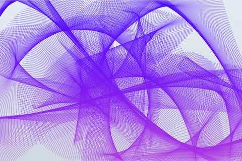 Futuristic flowing rainbow wave abstract background hologram ribbons Illustration
