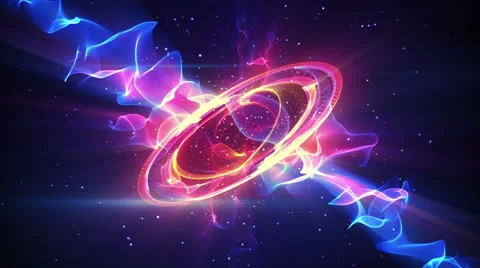 Futuristic form loopable background Stock Footage 35182490