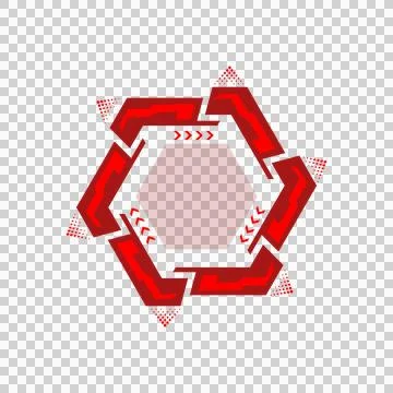 Futuristic frame gui conceptual layout hud element concept Ilustración de archivo