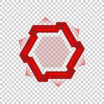 Futuristic frame gui conceptual layout hud element graphic Ilustración de archivo