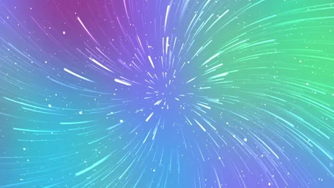 Futuristic Garden: Abstract Green-Based Gradient with Digital Sparkles Stock Footage 310639575