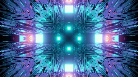 Futuristic geometric background in 3D illustration Stockbeeldmateriaal 149163179