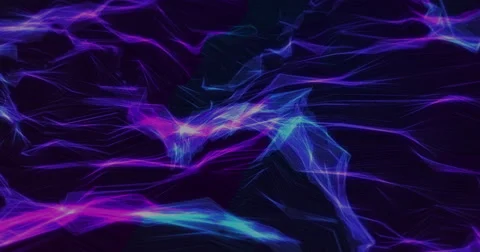 Futuristic Geometric Line Abstract Background - Creative Design Element. Stock Footage 68432554