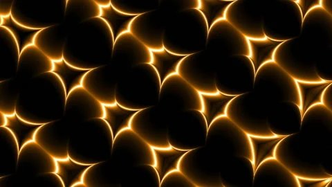 Futuristic geometric shapes background. Trippy Psychedelic VJ Loop Stock Footage 204010678