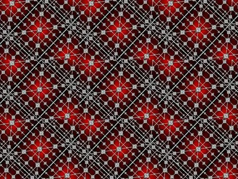  Futuristic Geometric Tech Pattern Digital technique collage style futuris... Stock Photos