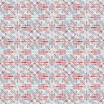 Futuristic Geometric Tech Pattern Stock Illustration