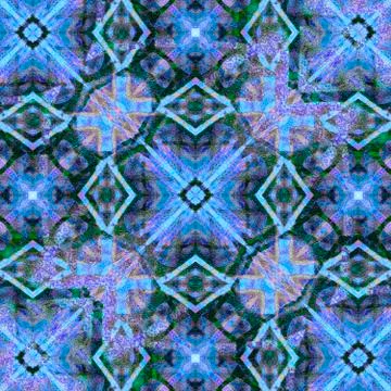 Futuristic Geometric Tech Pattern Stock Illustration