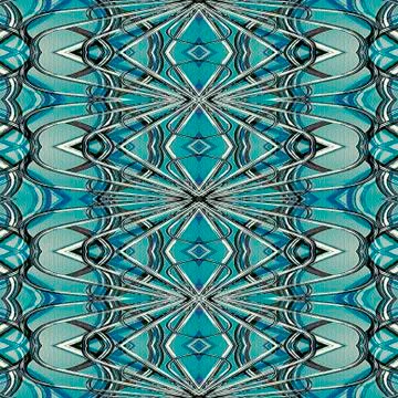 Futuristic Geometric Tech Pattern Stock Illustration