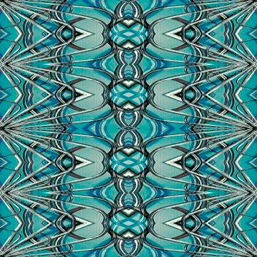 Futuristic Geometric Tech Pattern Stockillustratie