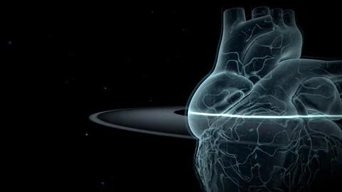 Futuristic Glass Heart Simulation, 4K ProRes 스톡 동영상 336363421