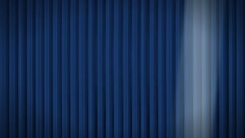 Futuristic Glass Stripes Blue Gradient Background Vídeos de archivo 344279009