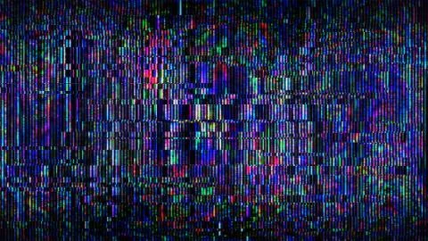 Futuristic Glitch background. Abstract pixel noise glitch error video damage 스톡 일러스트