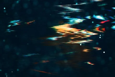 Futuristic Glitch background. Abstract pixel noise glitch error video damage 스톡 일러스트
