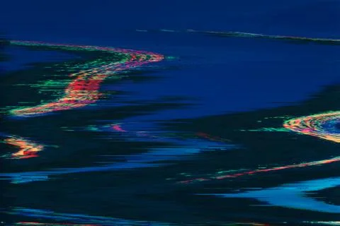Futuristic Glitch background. Abstract pixel noise glitch error video damage Stock Illustration