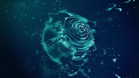 Futuristic Glitch background. Abstract pixel noise glitch error video damage 스톡 일러스트